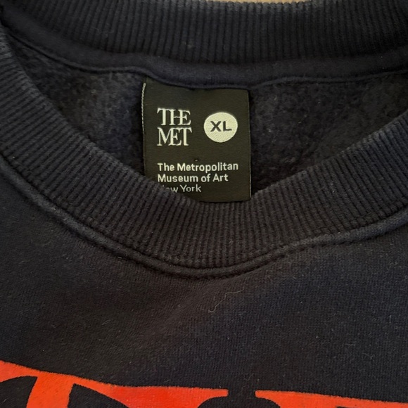 Navy Blue 'The Met' Men's Sweater - Picture 2 of 3